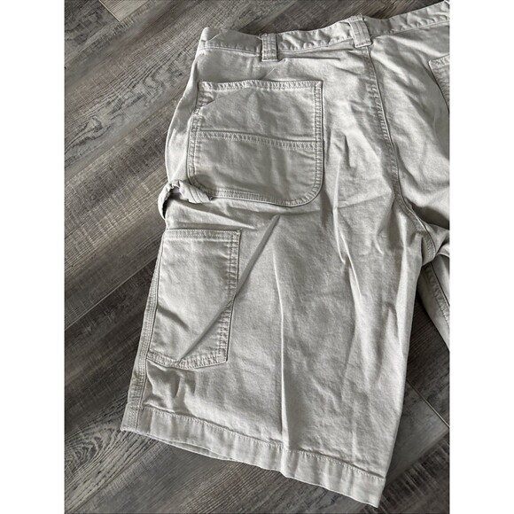 Carhartt Shorts Mens 38 Tan Work Carpenter Utility Duck Canvas BS3652-M - Picture 7 of 11
